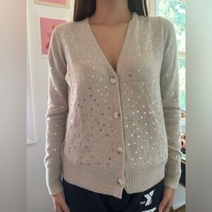 LOFT sweater with stars size M